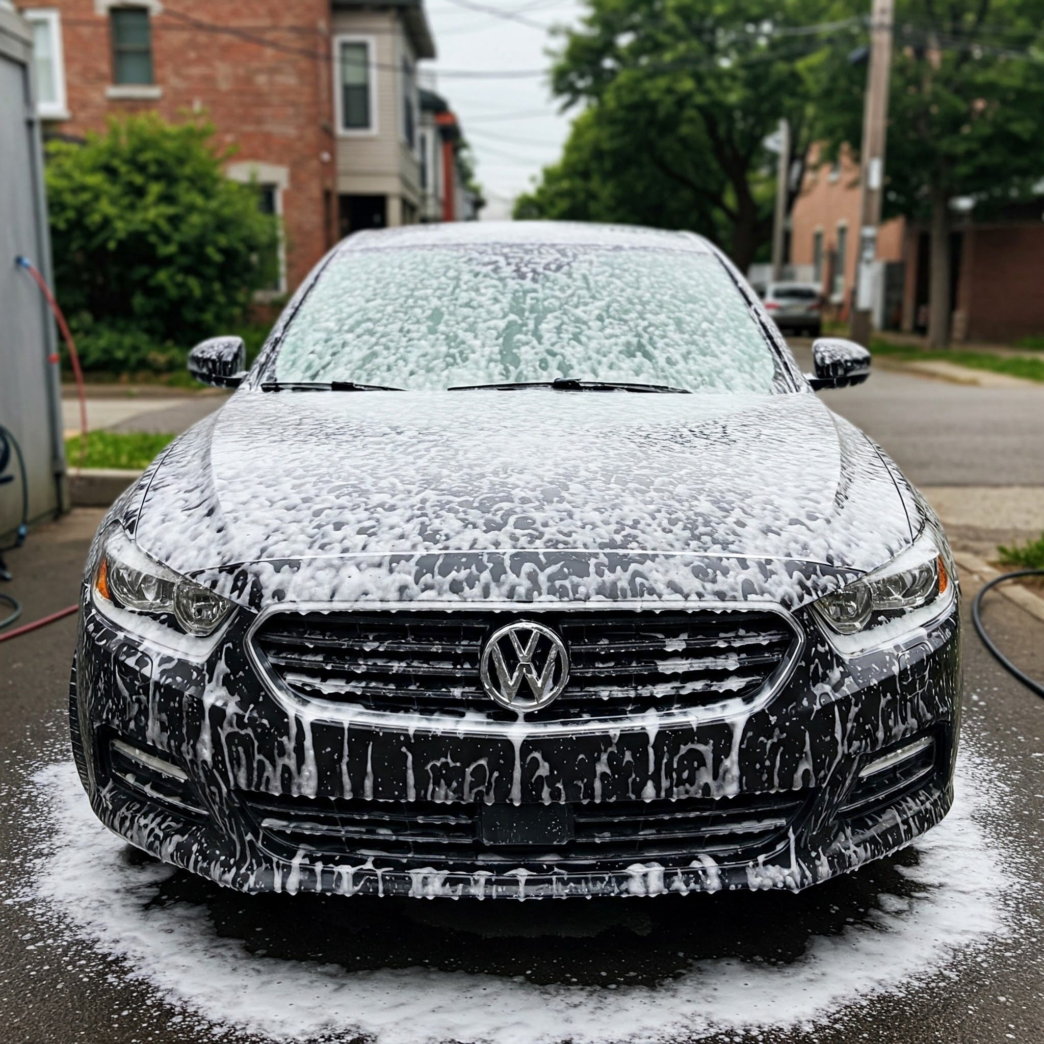 exterior car detailing done in montreal by HolyShine car detailing located in Montreal